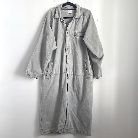 Vintage Other - Vintage Rigolletto longline broadcloth oversized snap front duster jacket sz M